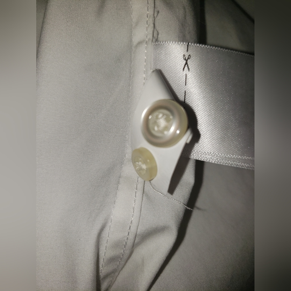 NWOT Banana Republic cotton slim stretch short sleeve button up shirt - Picture 5 of 9